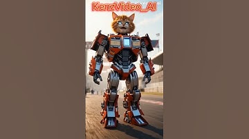 Video AI Cat Robot Transformation #short #shorts #shortvideo #shortsvideo #shortsfeed #cat #pets