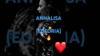 EUFORIA DI ANNALISA❤️🔥VI E PIACIUTA? #annalisa #euforia #musicaitaliana