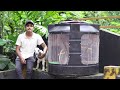 Love Birds Cage From Old Water Tank🐦 | പഴയ വാട്ടർ ടാങ്ക് ഇനി കിളിക്കൂട് | Old Water Tank Reuse Idea