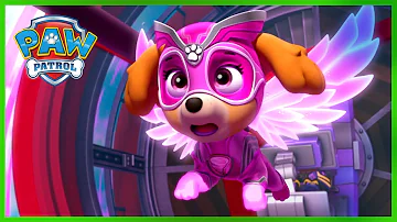PAW Patrol Mighty Pups save a Rocket Ship and more! - PAW Patrol - Cartoons for Kids Compilation