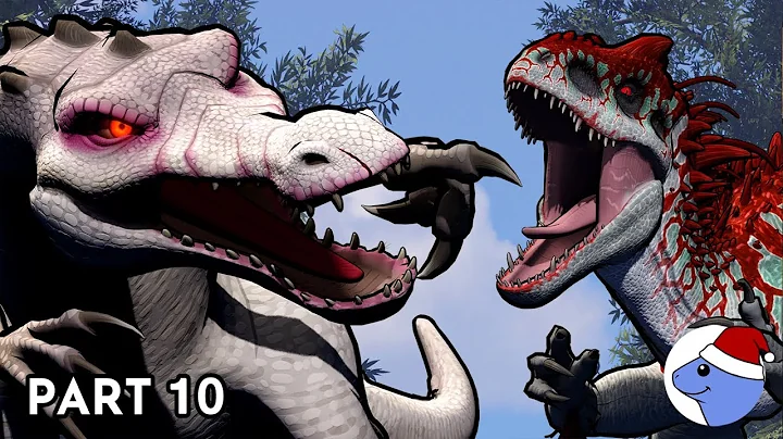 Rudy vs Indominus Rex (Lv. 40) | Animation (Part 10)