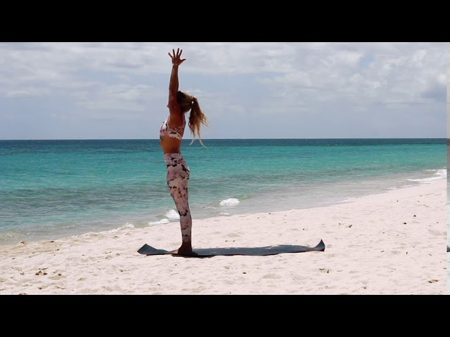 How To Do Sun Salutations  | Clemmie London | Yoga In The Caribbean