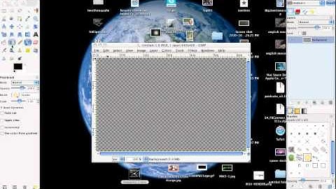 GIMP Quick Tip- Gradient Fill