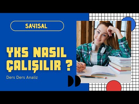 YKS Nasıl çalışılır / Sayısal Nasıl Çalışılır / Sayısal Derece / #TYT #AYT