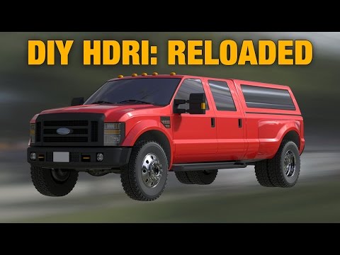How To Create Your Own HDRI Map Using A Chrome Ball