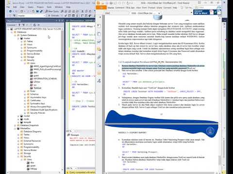 Login Authorization SQL Server and How to Work with Different SID - SQL Server SMBD 7