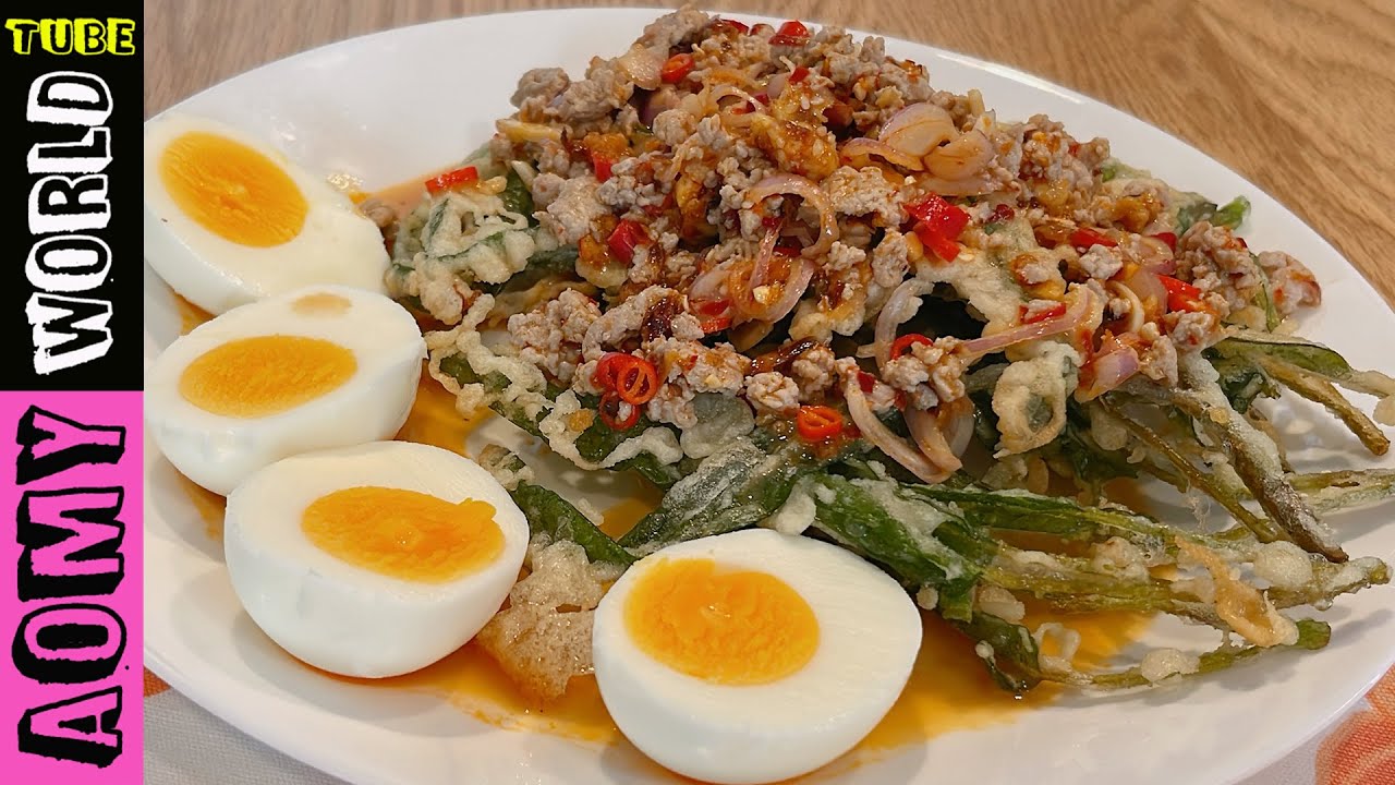 spicy-salad-with-crispy-morning-glory-recipe-spicy-crispy-morning