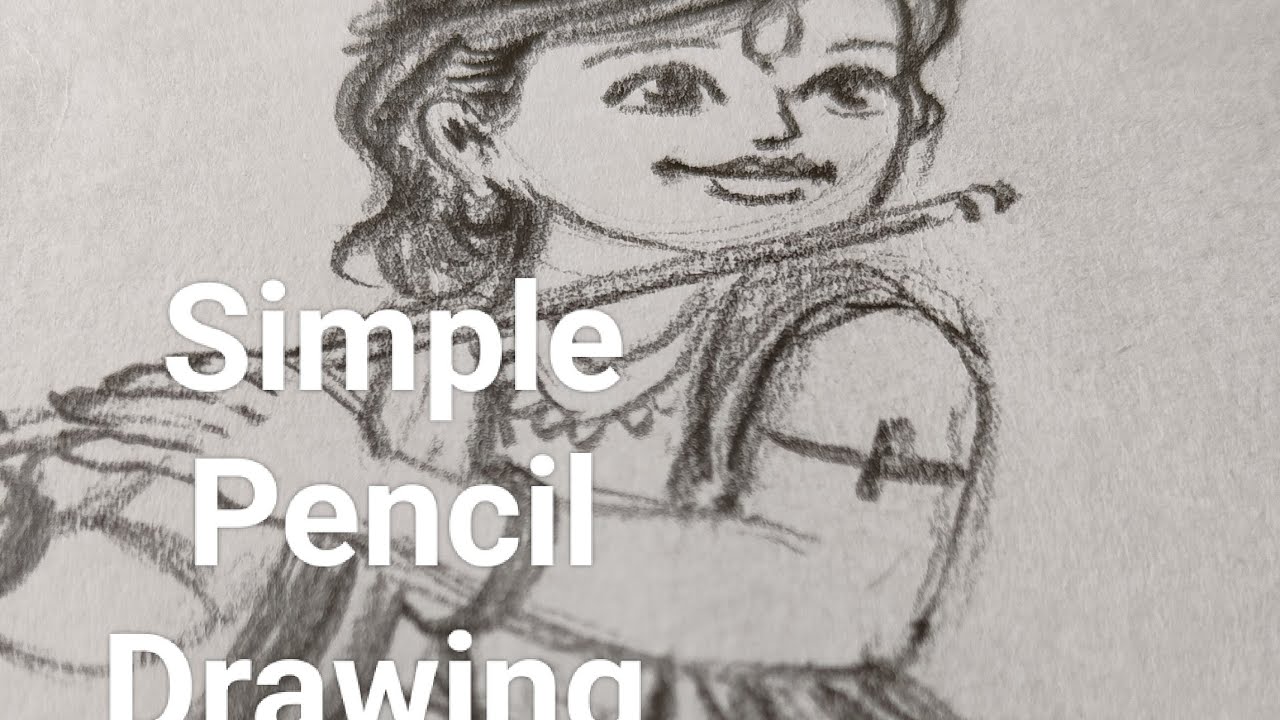 Simple Pencil sketch paper YouTube