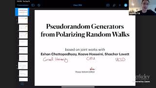 Advances in Boolean Function Analysis — Pseudorandom Generators from Polarizing Random Walks