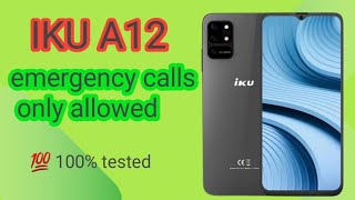 iku a12 emergency calls only allowed screenshot 2