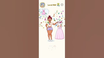 Dop4 level 1409 :- I Draw a Dress 👗 #play #happy #viral #viralshorts #trending #youtuber #shorts