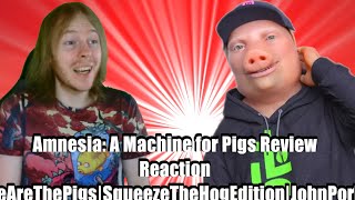 Amnesia: A Machine for Pigs Review by MandaloreGaming | Strawberin0 reacts