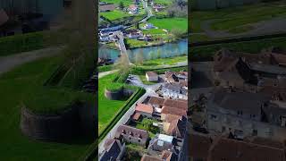 Navarrenx🇫🇷by drone #france #djidrone #dji #solotravel #traveltips #explore #adventure #travel #vira