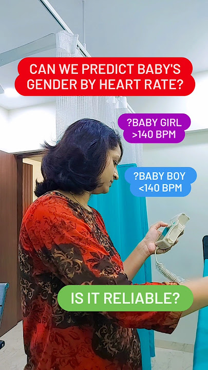Can we detect baby's gender by heart rate? Is it possible? Probability of correct prediction?