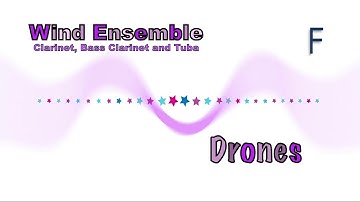 Wind Ensemble Balance/Blend Point Drones in F
