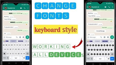 how to change keyboard font style in infinix hot 12 play | font style change in infinix devices |