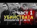 Хронология на показните убийства от 90 те години насам част 1