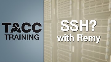 How to SSH with Remy Scott - High Performance Computing