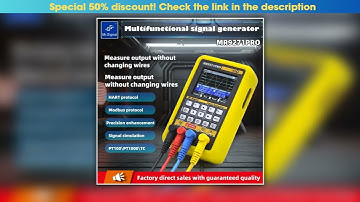 HART MODBUS Signal Generator with Integrated Paperless Recorder MultiSignal Compatibility and