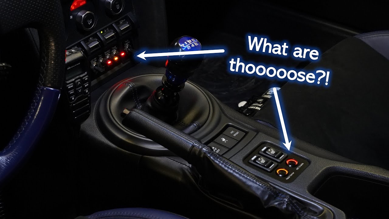 What My Switches Do (In My BRZ) YouTube