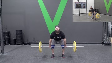 Clean Pull w/ 3-second Pause at Knee | CrossFit Invictus