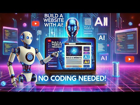 "Build a Professional Website in Minutes with AI (No Coding Required!)"