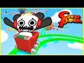 Youtube Thumbnail Roblox Ride Cart to End Let's Play with Combo Panda