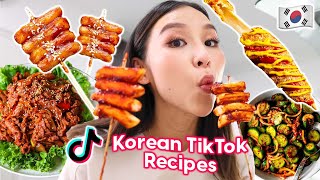 Testing Viral Korean TikTok Recipes | Part 6