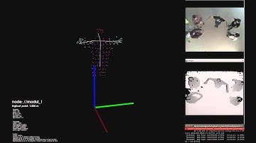 Human gesture recognition using top view depth data