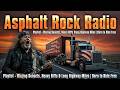 Asphalt Rock Radio Playlist – Blazing Sunsets, Heavy Riffs &amp; Long Highway Miles | Born to Ride Free