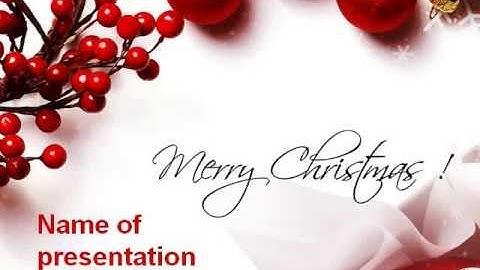 Rowanberry PowerPoint Template by PoweredTemplate.com