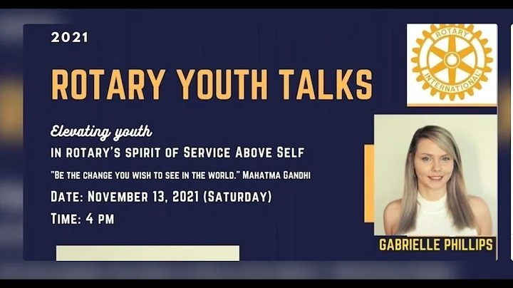 Rotary Youth Talks - Untangling Huntington's Disea...