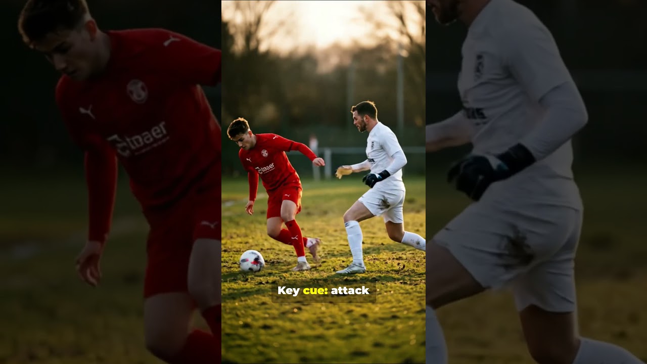 Use the Defender’s Momentum | Game Ready #soccertraining #winger #1v1 #footballskills #gameready