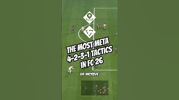 These 4-2-3-1 Tactics are INSANE 😳 #fc26