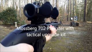 Mossberg 702 Plinkster 22 lr With 25 Round Mag - Green Tactical Hunting Light