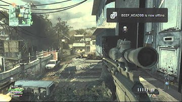 Mw3 Review (Sniper Gameplay) 27-11 MSR