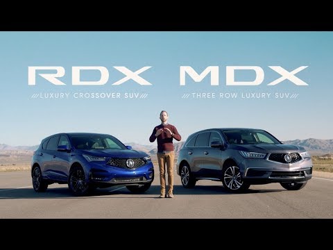 Acura MDX vs. RDX SUV Comparisons – Which is Right for You?