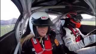 Porsche driver drives his girlfreind in a 991 gt3 Cup car