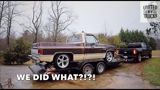 WE SURPRISED OUR BUDDY WITH A 1984 SQUAREBODY SHORTBED!