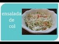 Ensalada de col