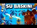 SU BASKINI!! - Clash Royale Göklere Yüksel