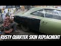 Muscle Car Quarter Panel Replacement at Home - Road Runner Clone