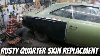 Muscle Car Quarter Panel Replacement at Home  Road Runner Clone