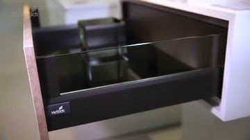 Hettich Push to open Sensys hinges and  Silent for ArciTech