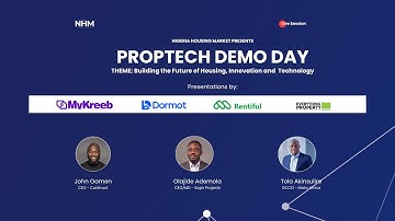 PropTech Demo Day Nigeria 2025 | Future of Housing & Real Estate Technology in Africa