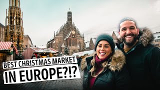Exploring the Nuremberg Christmas Market - Travel Vlog | Is it the best Christmas Market in Europe??