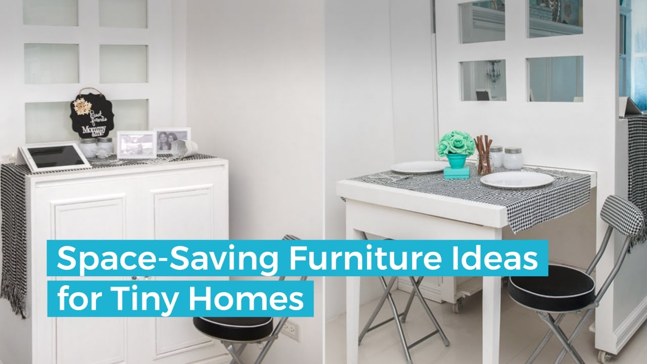 Space Saving Furniture Ideas for Tiny Homes - YouTube