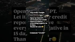 Low score? Don’t panic fix it strategically #creditrepair #credit #chatgpt  #crediteducation