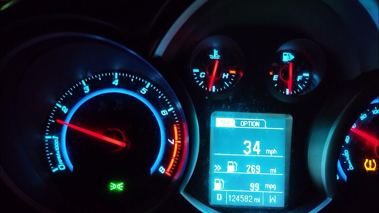 2014 chevy cruze 1.4l turbo hesitation please help. - YouTube