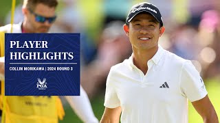 Collin Morikawa Shares Lead After 4-Under 67 | Round 3 Highlights | 2024 PGA Championship